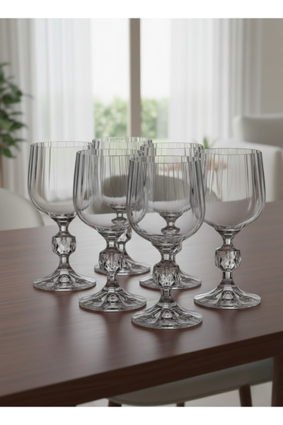 Bohemia Kristal Optikli Kahve Yanı Su Bardağı 150 ml