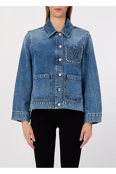 liu.jo Denim Gömlek Ceket (Shacket)
