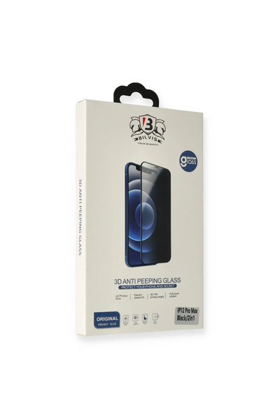 eco port واقي شاشة زجاجي لهاتف آيفون 15 برو بيلفيس جوست