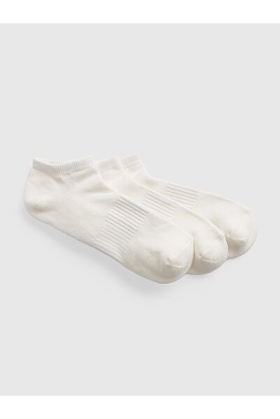 GAP Erkek Beyaz Athletic Ankle Çorap Seti (3'lü)