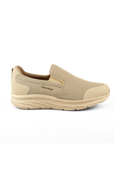KİNG PAOLO Sneaker Tekstil Yürüyüş Erkek Ayakkabı KP1114 BEJ