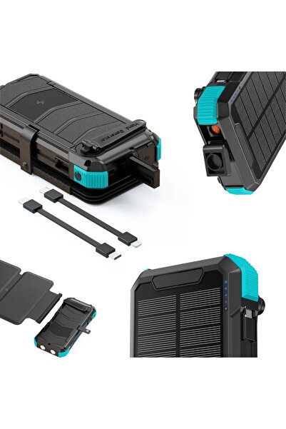 ASPİLSAN ASP-P20000HS Powerbank + 6'lı Solar Panel