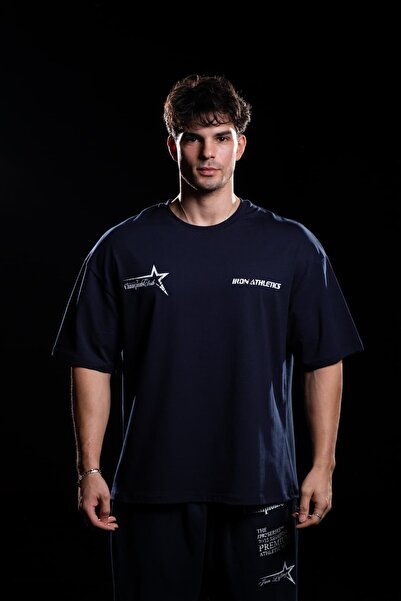 iac iron athletics club تي شيرت بروفن أوفرسايز
