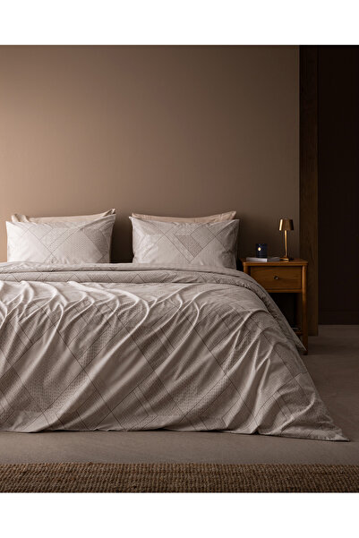 Madame Coco Aurelie King Size 100% Cotton Ranforce Printed Duvet Cover Set - ...