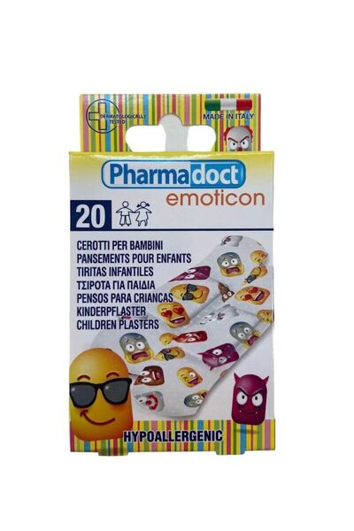 Pharmadoct EMOTICON CHILDRENS BANDAGE 20'S