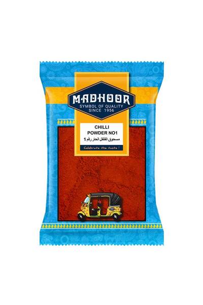MADHOOR CHILLI POWDER NO1 250GM