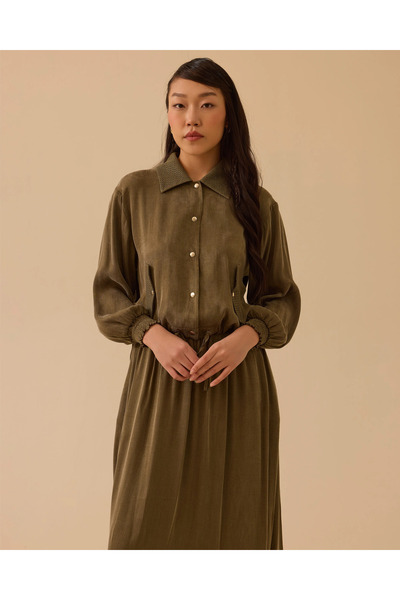 SCL Γιακάς πουκαμίσου Μπουφάν μέχρι τη μέση