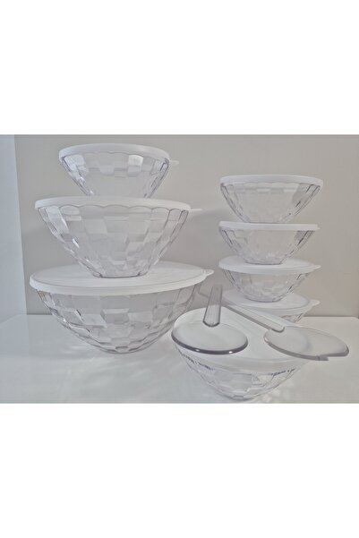 Tupperware Diamond 9 with White Cover