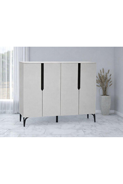 DEC10 Modern shoe cabinet, 120 cm