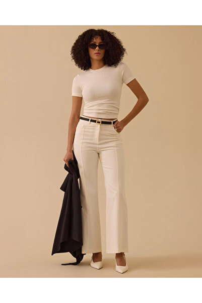 SEÇİL Yüksek Bel Bol Paça Pantolon