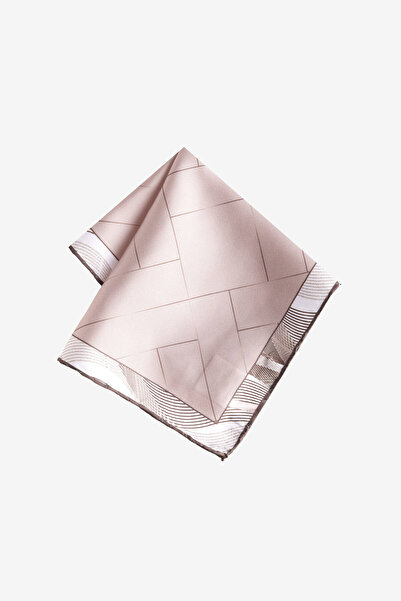 AC&Co / Altınyıldız Classics Men's Beige Patterned Handkerchief