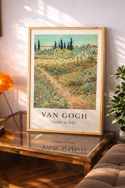 artera casa Van Gogh – Garden at Arles | Zamansız Fırça İzleri Koleksiyonu