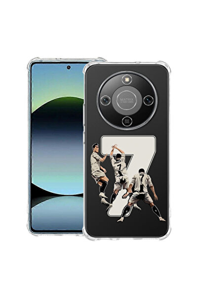 bestcase Husă Anti Shock Case For Honor Magic8 Lite, cu Design Football Playe...