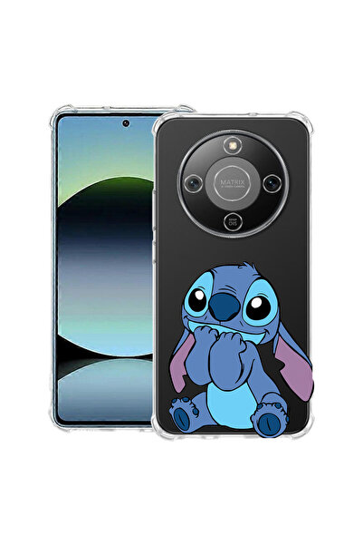 bestcase Husă Anti Shock Case For Honor Magic8 Lite, cu Design Lilo Stitch, 3...