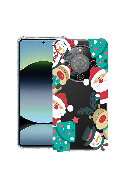 bestcase Αντικραδασμική θήκη για Honor Magic8 Lite, με χριστουγεννιάτικο σχέδ...