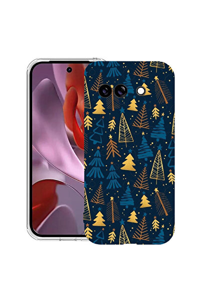 bestcase Удароустойчив калъф за Google Pixel 10a, с коледен дизайн, 3128359 A...