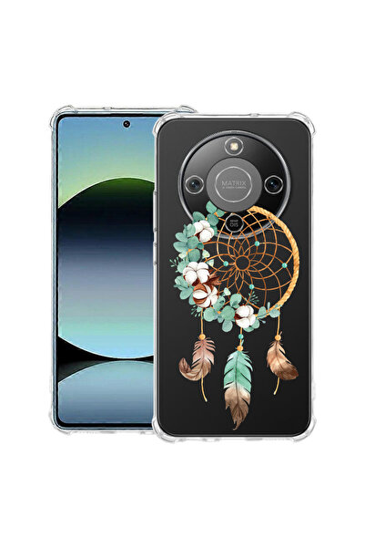 bestcase Αντικραδασμική θήκη για Honor Magic8 Lite, με σχέδιο Dreamcatcher, 3...