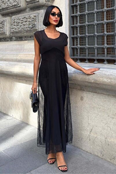 Secret Passion Lingerie New Season Archernar Chiffon Tulle Women's Maxi Dress...