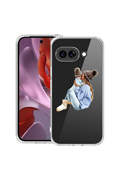 bestcase Husă Anti Shock Case For Google Pixel 10a, cu Design Girl Mom With a...