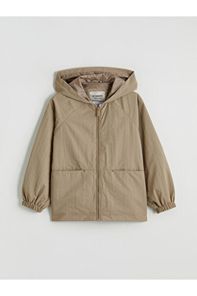 LC Waikiki Rmz Gi̇yi̇m Farkiyla Hooded Girl's Coat