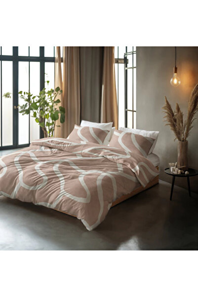 OEM Duvet cover, Sleeptime, Clay Contours, anti-allergic, 140 x 200/220 cm, 1...