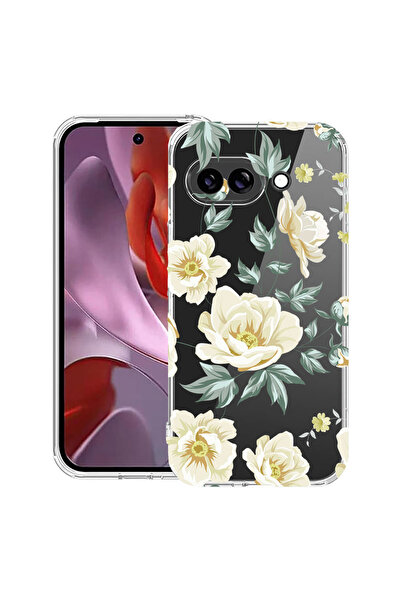 bestcase Anti Shock Case For Google Pixel 10a, with Flowers Design, 3128359 A...