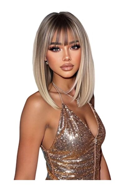 The Casius. Women's Wig, Short Bob Haircut with Bangs