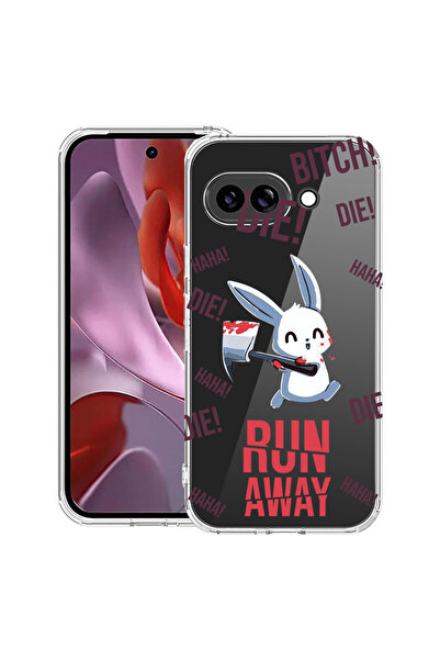 bestcase Husă Anti Shock Case For Google Pixel 10a, cu Design Run away!, 3128...