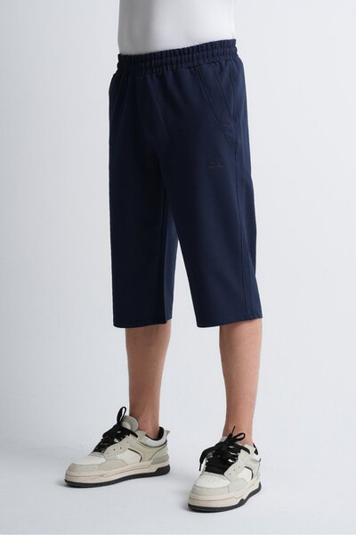 Shooter Sportswear Light Navy Blue Men's Summer Capri Elite with Embroidery D...
