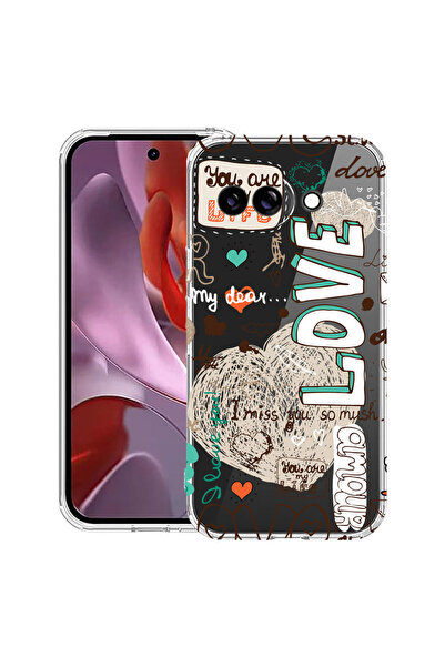 bestcase Husă Anti Shock Case For Google Pixel 10a, cu Design Love, 3128359 A...