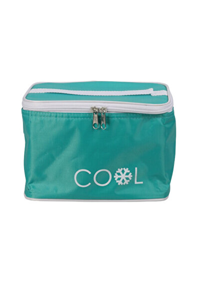 Excellent Houseware insulated bag, polyester, 21.5x15x15 cm, 4 l, green