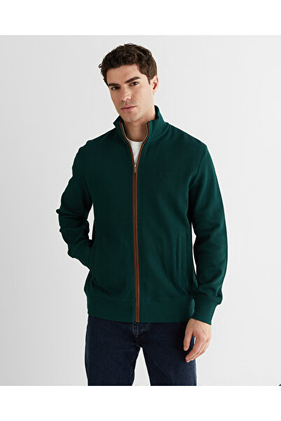 Gant Erkek Yeşil Regular Fit Hırka