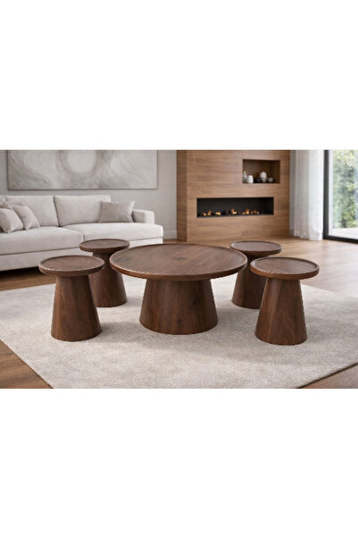 DEC22 Modern color serving table set