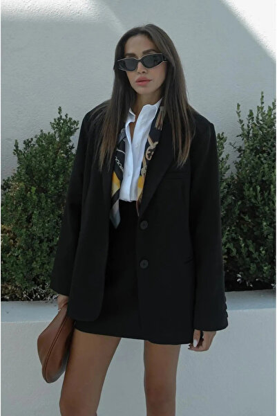 My Blog Black Blazer Jacket - 7012