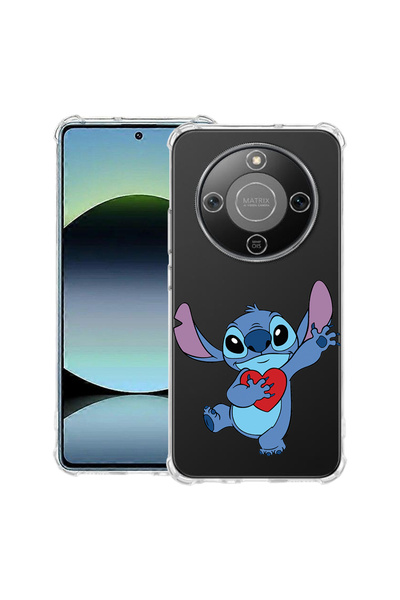 bestcase Αντικραδασμική θήκη για Honor Magic8 Lite, με σχέδιο Lilo Stitch, 31...