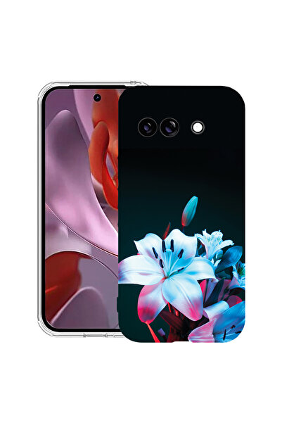 bestcase Удароустойчив калъф за Google Pixel 10a, с дизайн на орхидея, 312835...