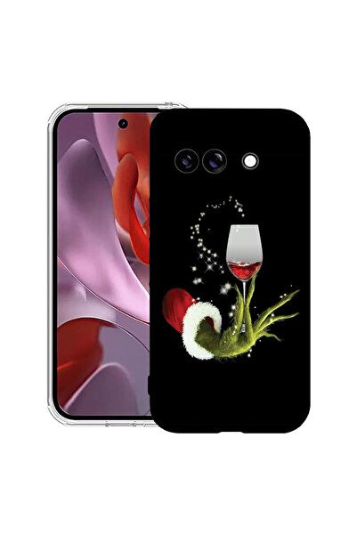 bestcase Удароустойчив калъф за Google Pixel 10a, с коледен дизайн GreenMass,...