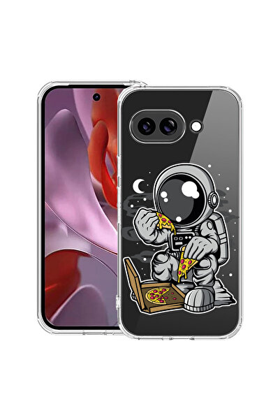 bestcase Удароустойчив калъф за Google Pixel 10a, с дизайн на астронавтска пи...