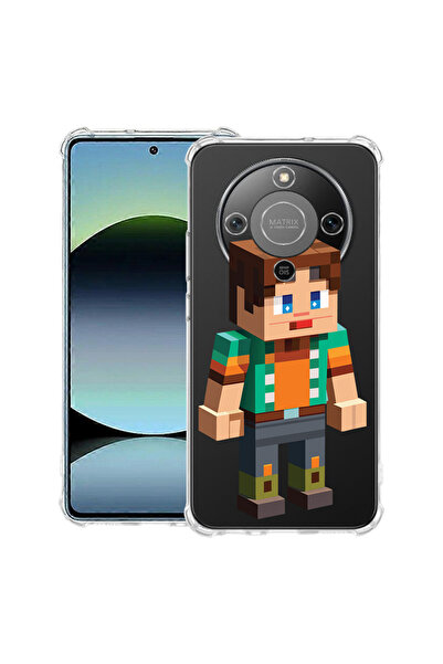 bestcase Αντικραδασμική θήκη για Honor Magic8 Lite, με σχέδιο χαρακτήρων Mine...