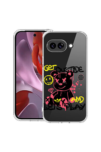 bestcase Husă Anti Shock Case For Google Pixel 10a, cu Design Teddy Bear Lets...