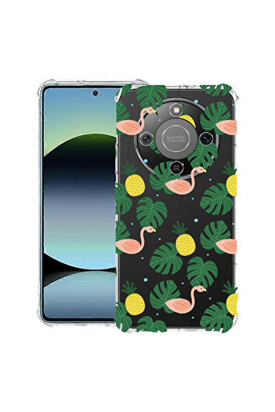bestcase Husă Anti Shock Case For Honor Magic8 Lite, cu Design Flamingo, 3128...