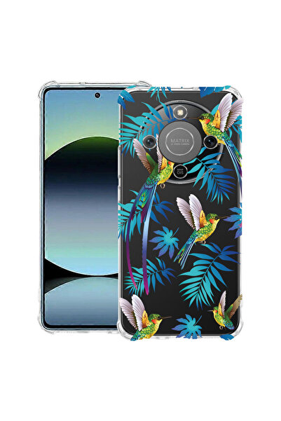 bestcase Husă Anti Shock Case For Honor Magic8 Lite, cu Design Wild Tropical,...