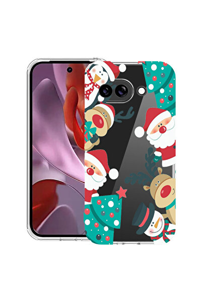 bestcase Удароустойчив калъф за Google Pixel 10a, с коледен дизайн, 3128359 A...