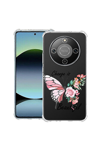 bestcase Husă Anti Shock Case For Honor Magic8 Lite, cu Design Change is Beut...