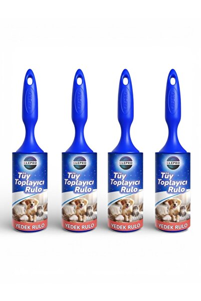 Tüy Toplayıcı Rulo Ve Aparat 4 Adet