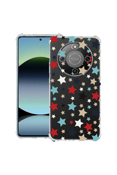 bestcase Αντικραδασμική θήκη για Honor Magic8 Lite, με σχέδιο αστεριών, 31283...