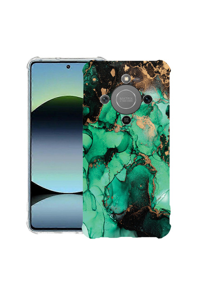 bestcase Husă Anti Shock Case For Honor Magic8 Lite, cu Design Dark Marble, 3...