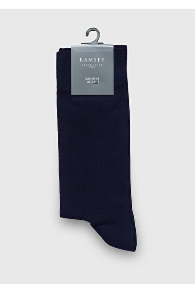 Ramsey Navy Blue Socks