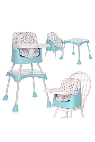 LORELLİ 3-in-1 Convertible High Chair Trick, 6-36 Months, 15 kg, Blue