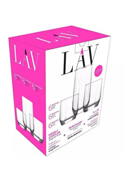 Köklü Züccaciye LAV Diamond 18'li Bardak Seti